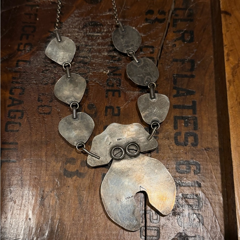Custom Made Turquoise Necklace - Picture 3 of 4